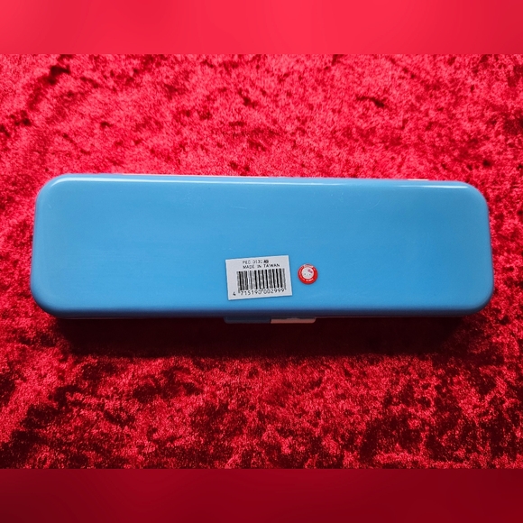 Box Case Pencil Pen Hello Kitty Sanrio 1998 Blue - Picture 11 of 12